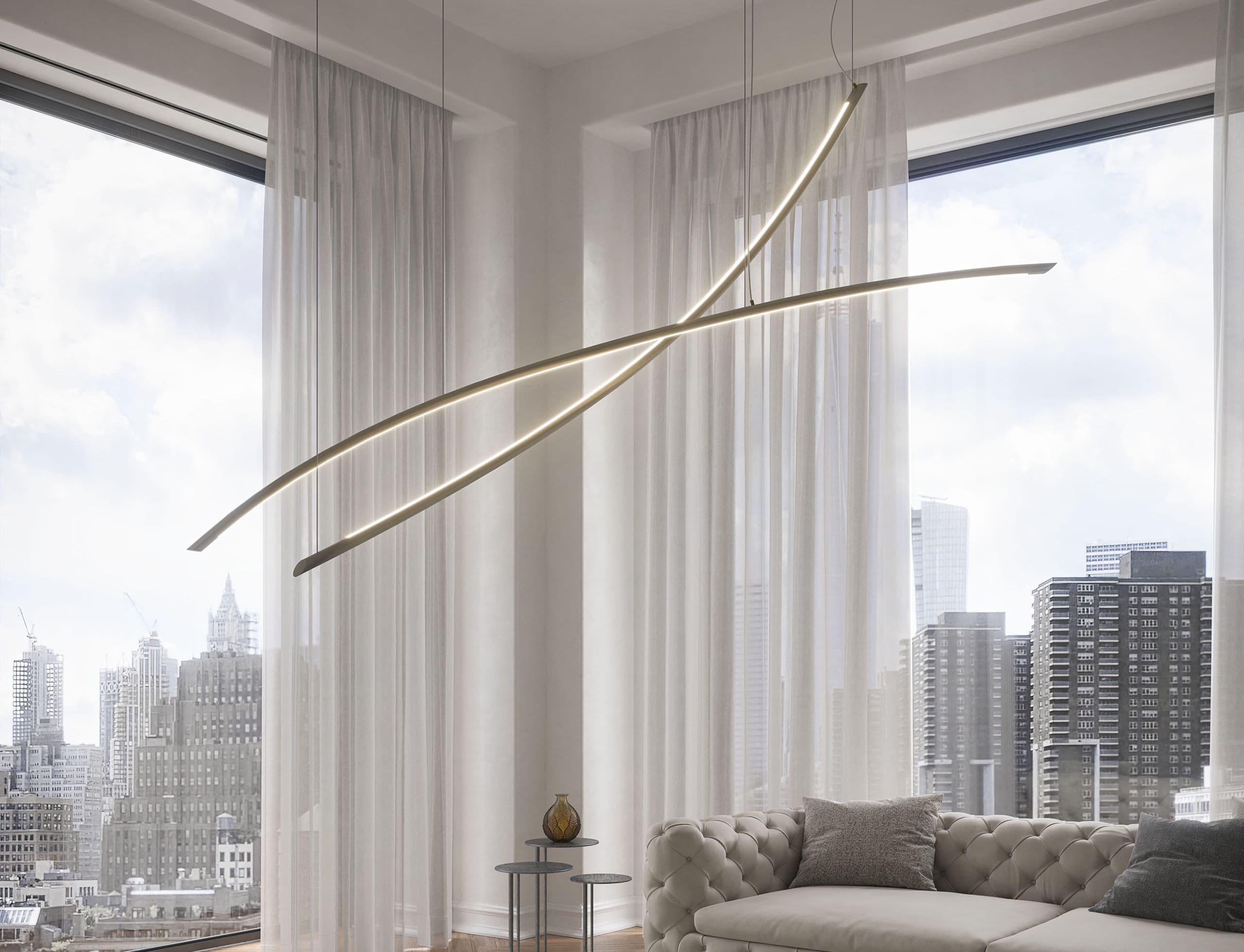 Katana Cattelan Italia osvětlení