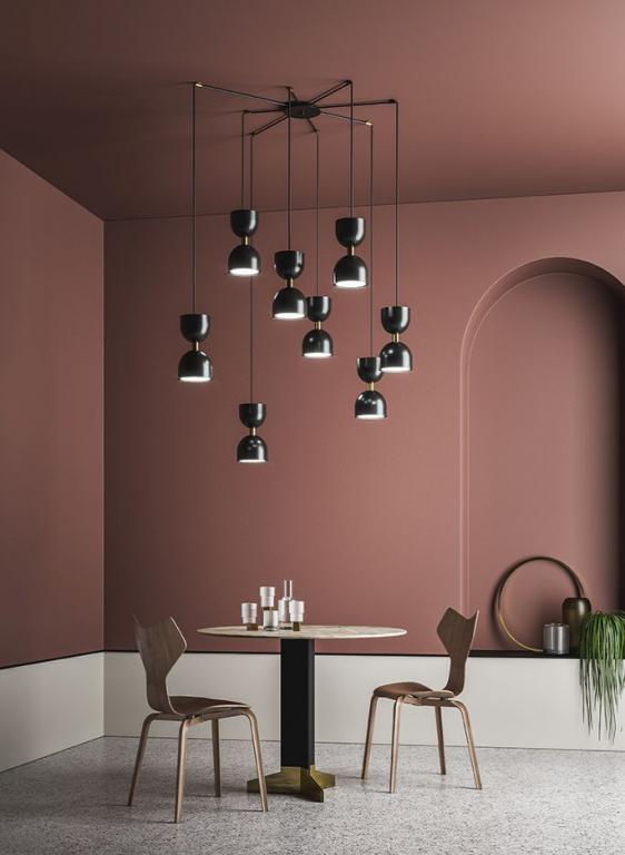 Osvětlení Clessidra od MM Lampadari https://www.mmlampadari.com/en/products/contemporary-style/chandeliers/clessidra/